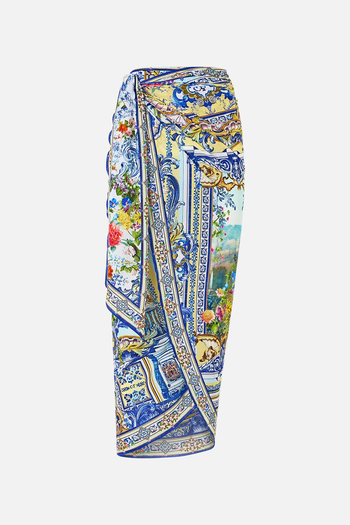 Long Eyelet Sarong - Wall To Wall Wonders