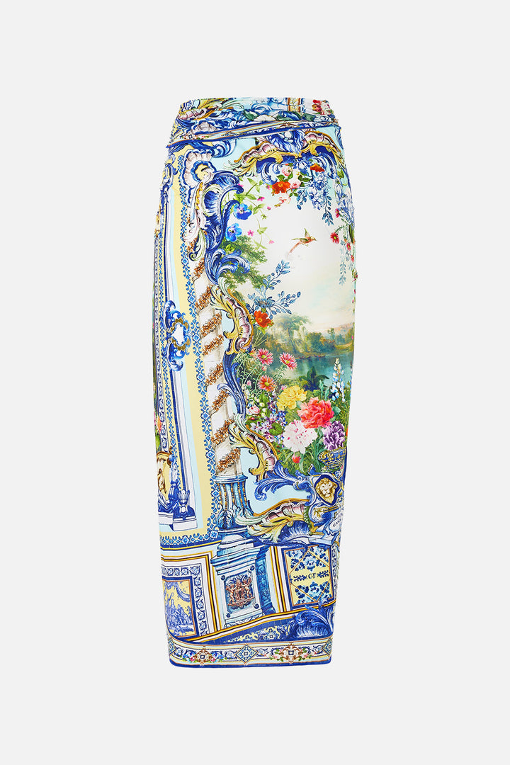 Long Eyelet Sarong - Wall To Wall Wonders