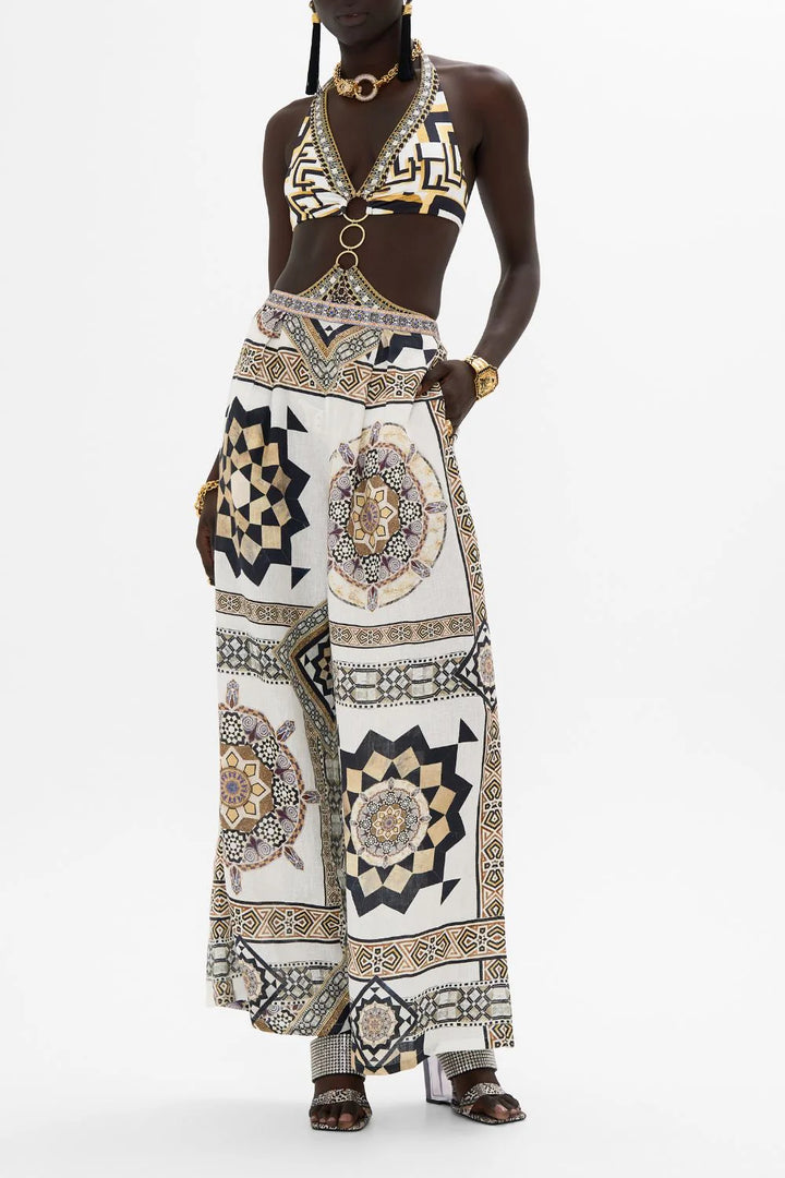 Tuck Front Pant - The Tile Style