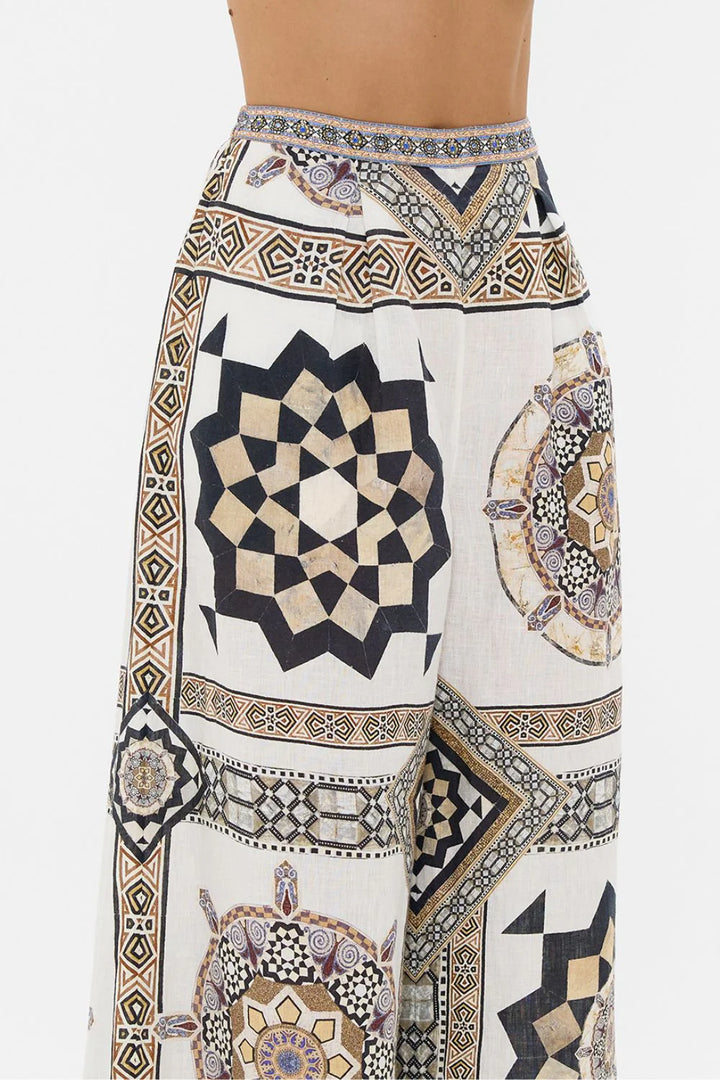 Tuck Front Pant - The Tile Style