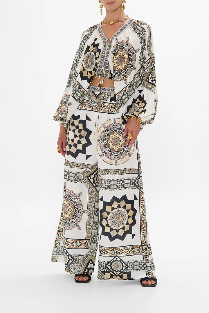 Tuck Front Pant - The Tile Style