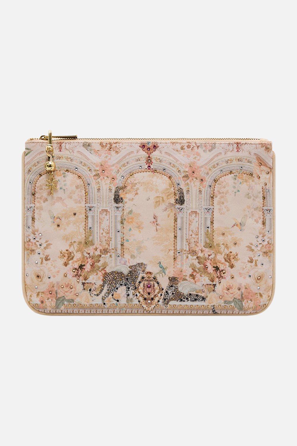 Camilla canvas clutch cheap