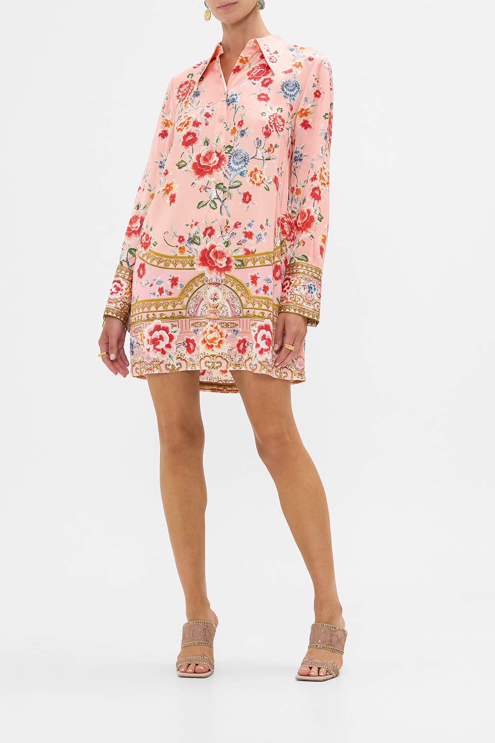 Mini Shirt Dress - Majestic Milla