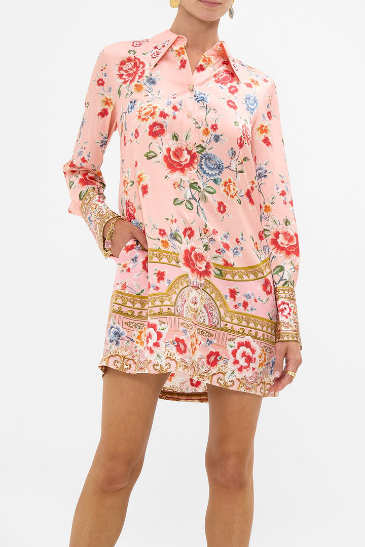 Mini Shirt Dress - Majestic Milla