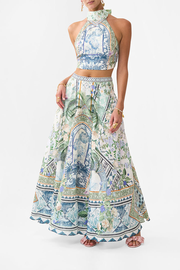 Halter Tie Back Top