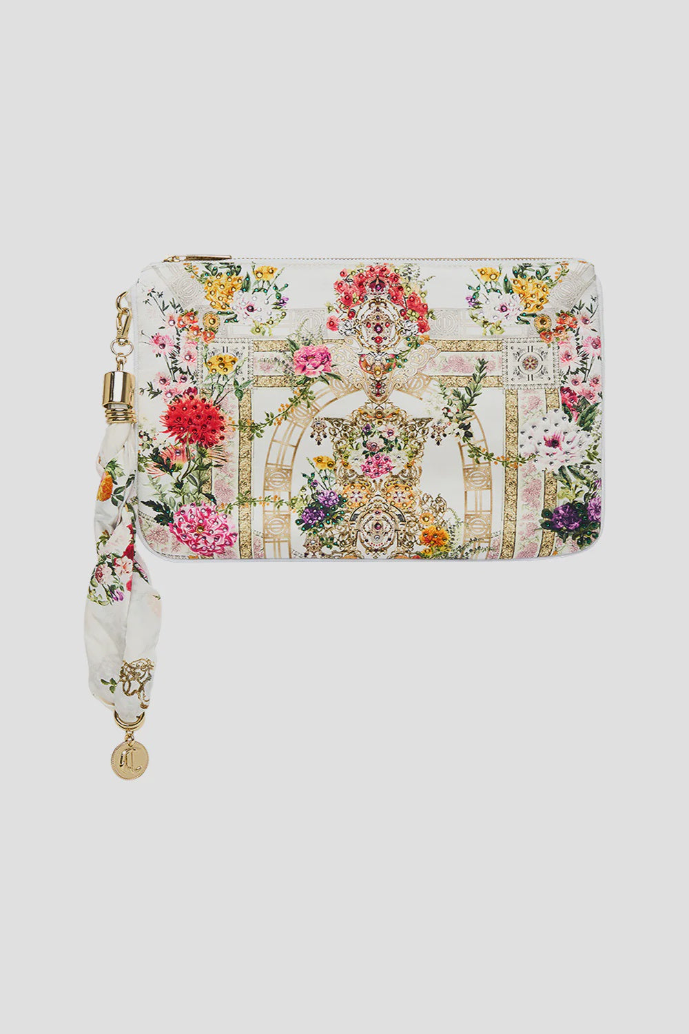 Scarf Clutch - Egyptian Rose