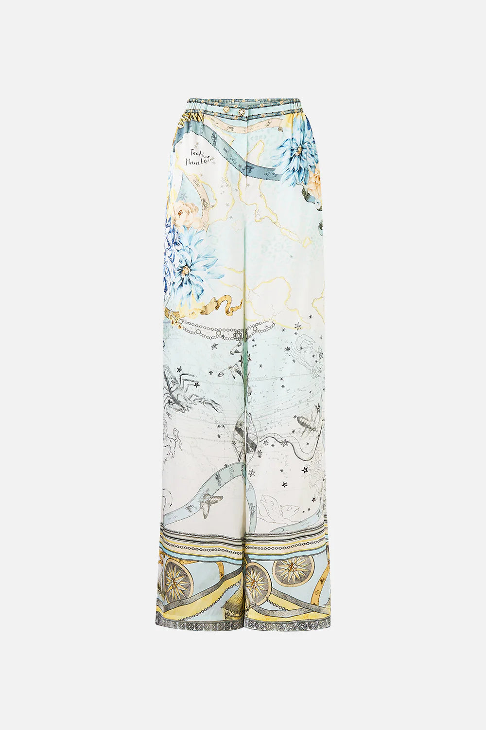 button front lounge pant - My lucky stars