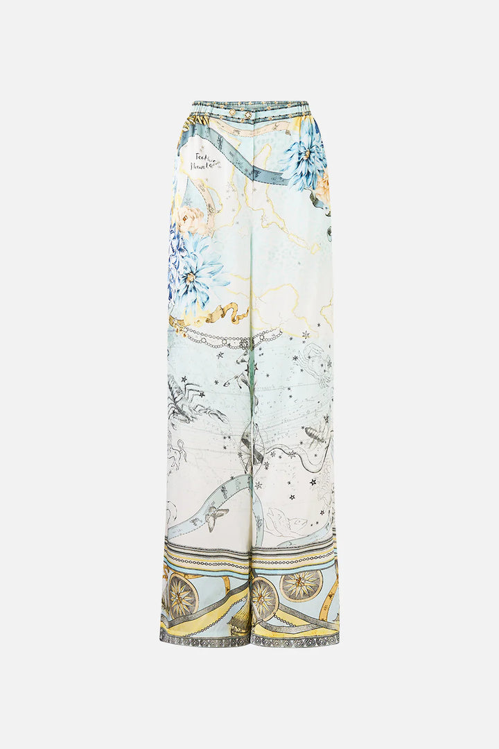 button front lounge pant - My lucky stars