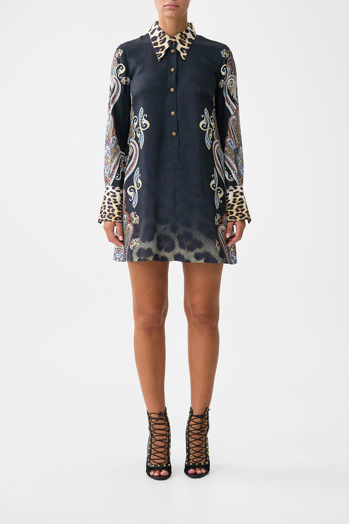 Mini Shirt Dress - Istanbul animalia