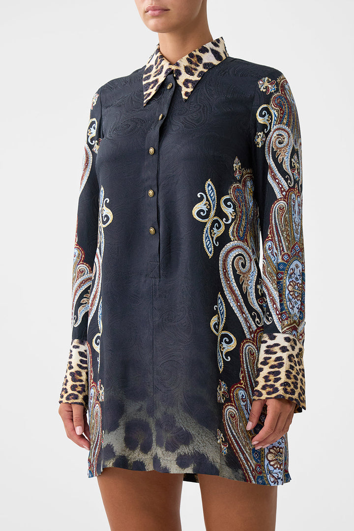 Mini Shirt Dress - Istanbul animalia