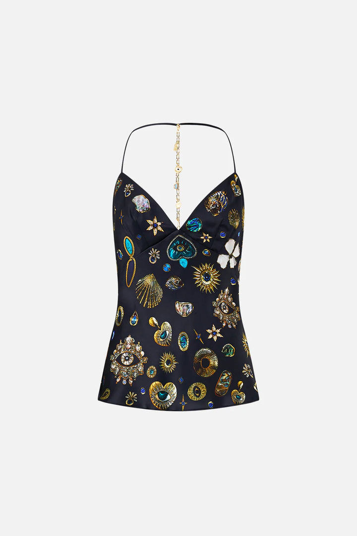 Chain Detail Bias Cami - Amulets and Alechemy