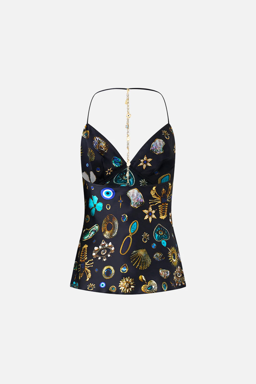 Chain Detail Bias Cami - Amulets and Alechemy