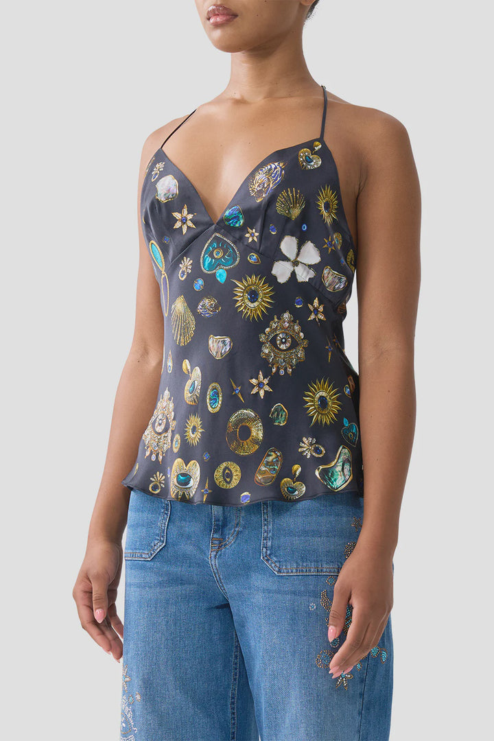 Chain Detail Bias Cami - Amulets and Alechemy