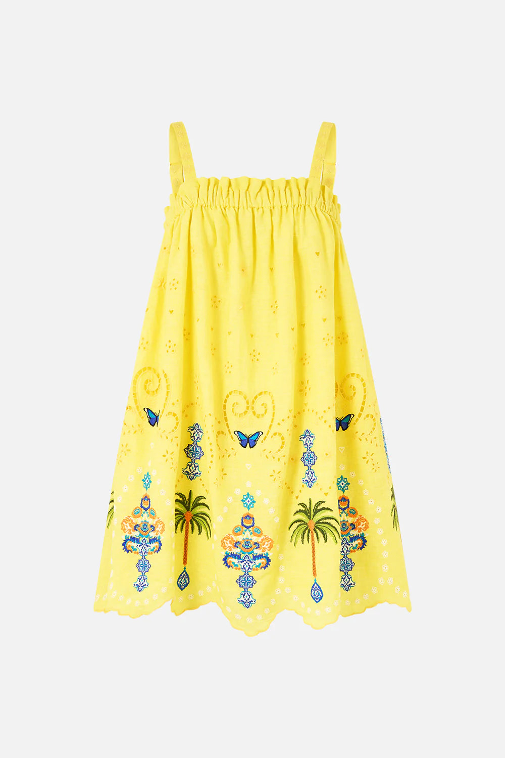 Wide strap short sundress - Sultanahmet summer