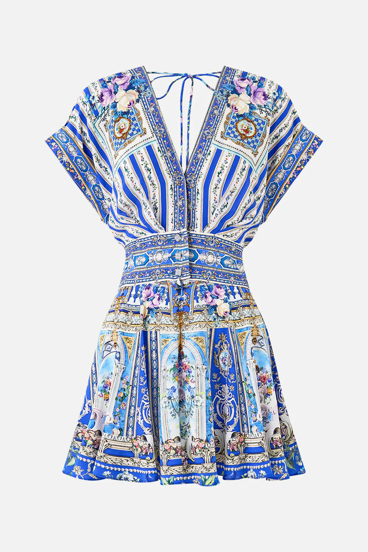 Button Waist Playsuit - Ottoman Opulence