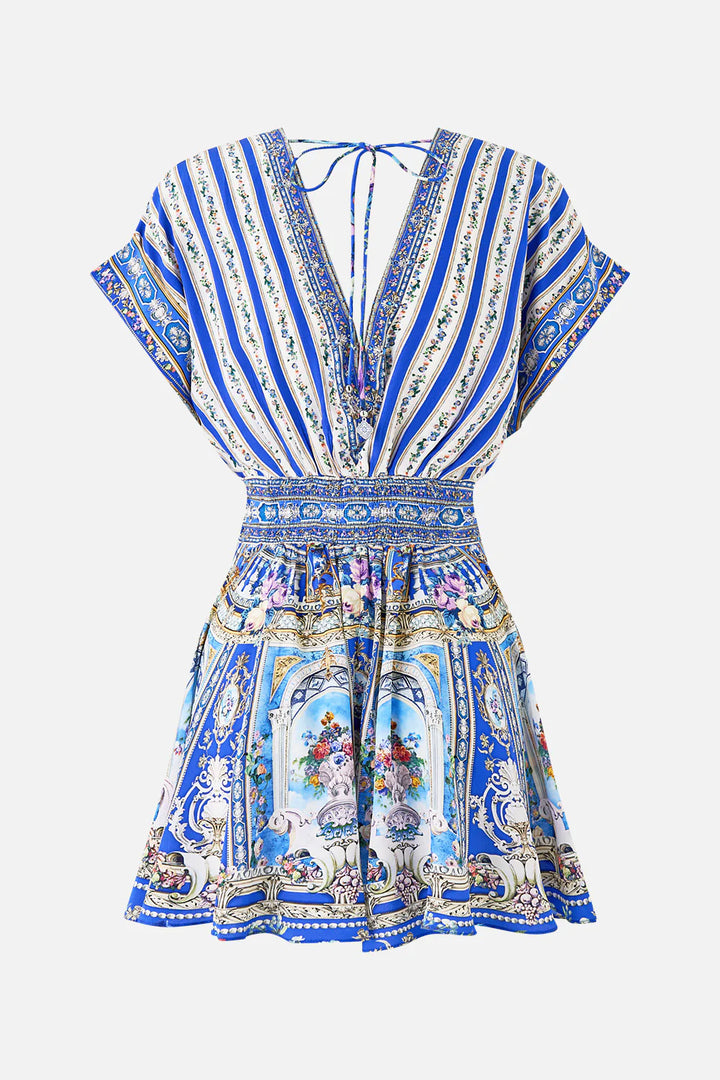Button Waist Playsuit - Ottoman Opulence