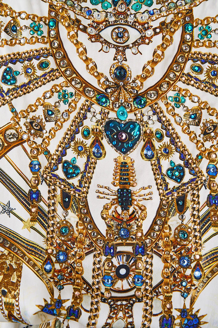 shoestring strap jumpsuit - Chain gang