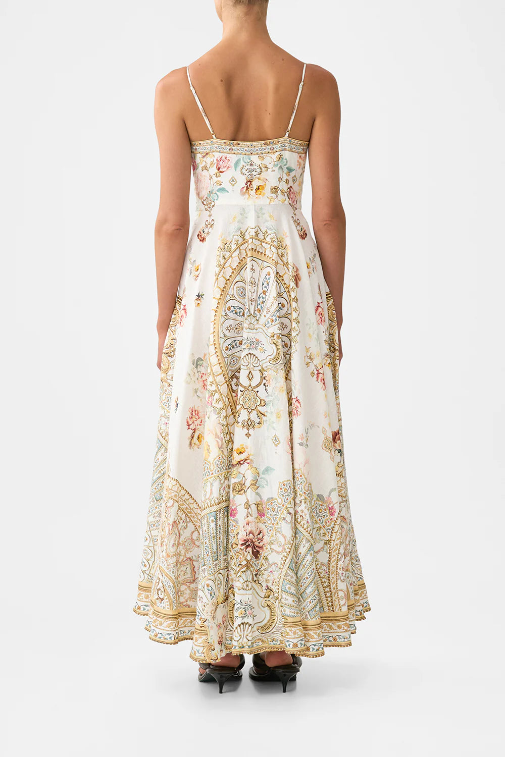 Long Dress With Tie Front - Ottoman Dynasty