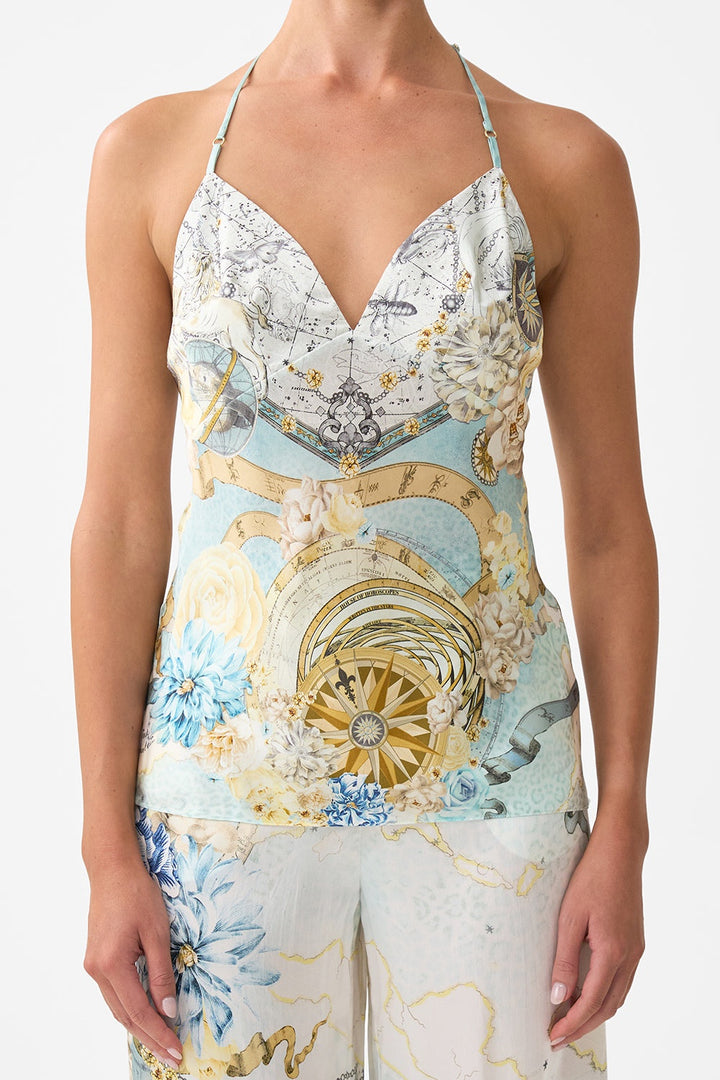 chain detail bias cami - My lucky stars