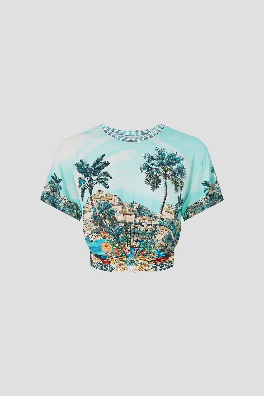 jersey t-shirt with hardware - Balearic bebé