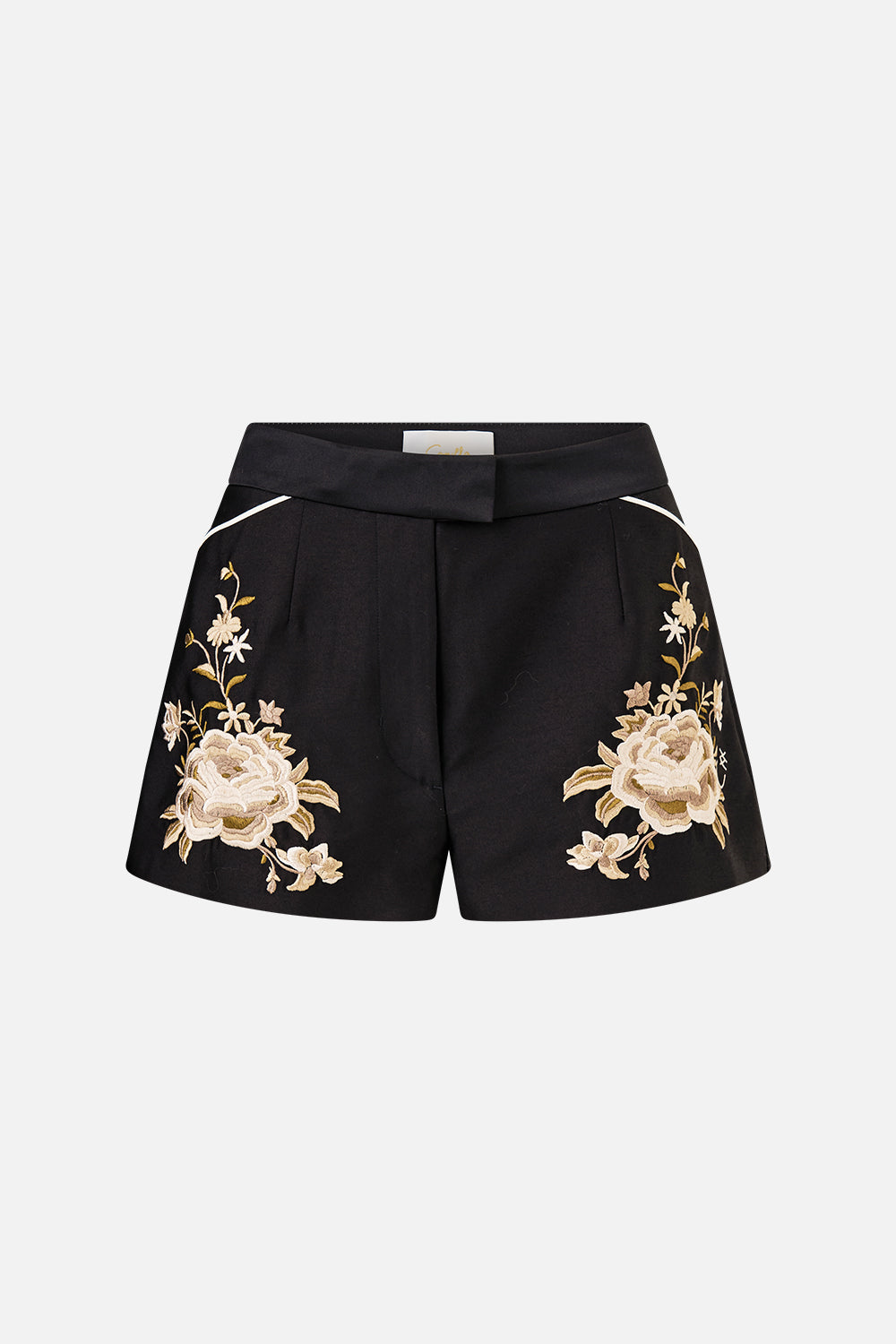 low rise mini shorts - Flamenco folklore
