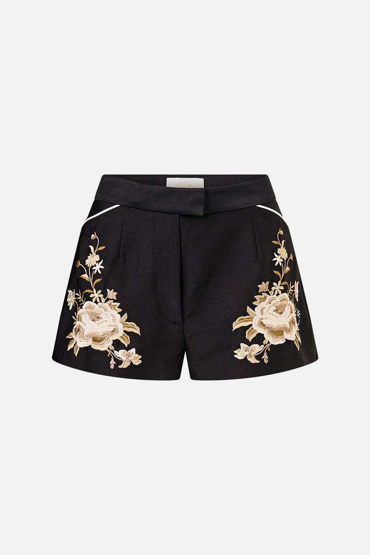 low rise mini shorts - Flamenco folklore