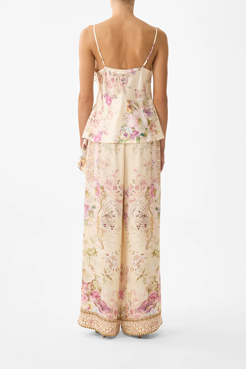 Asymmetric Draped Top - Adorned In Aranjuez
