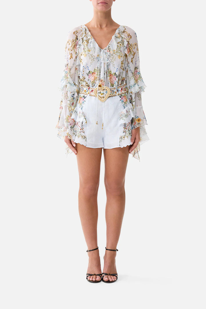 frilled shorts - Seville sweetheart