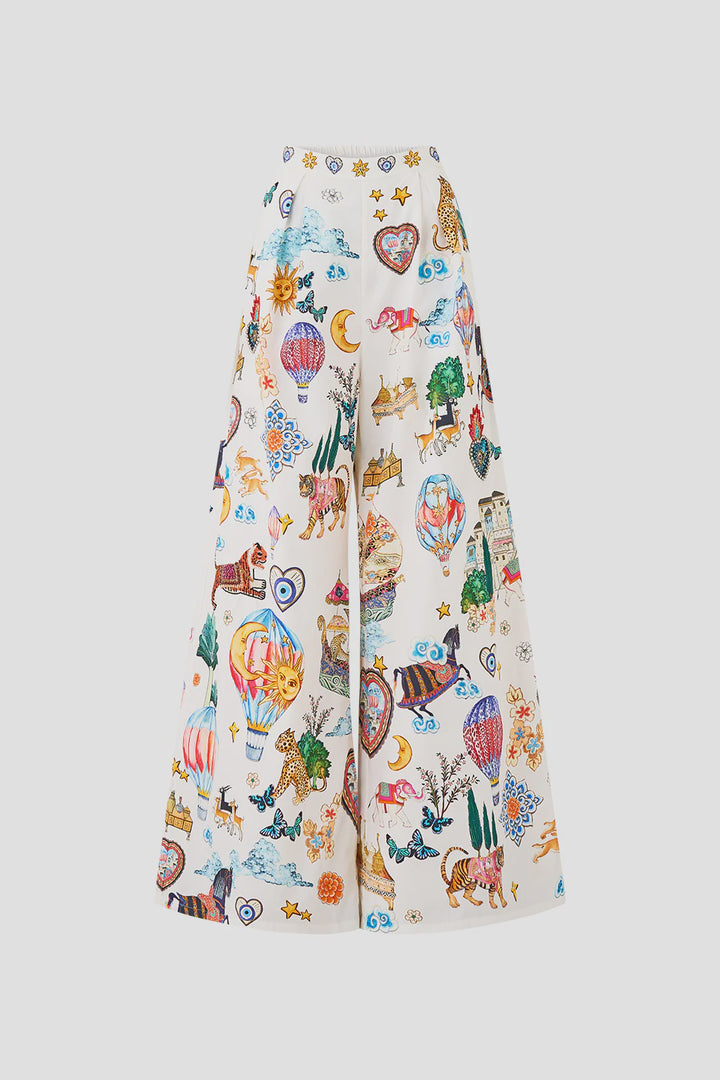 tuck front pant - Kapadokya kitsch