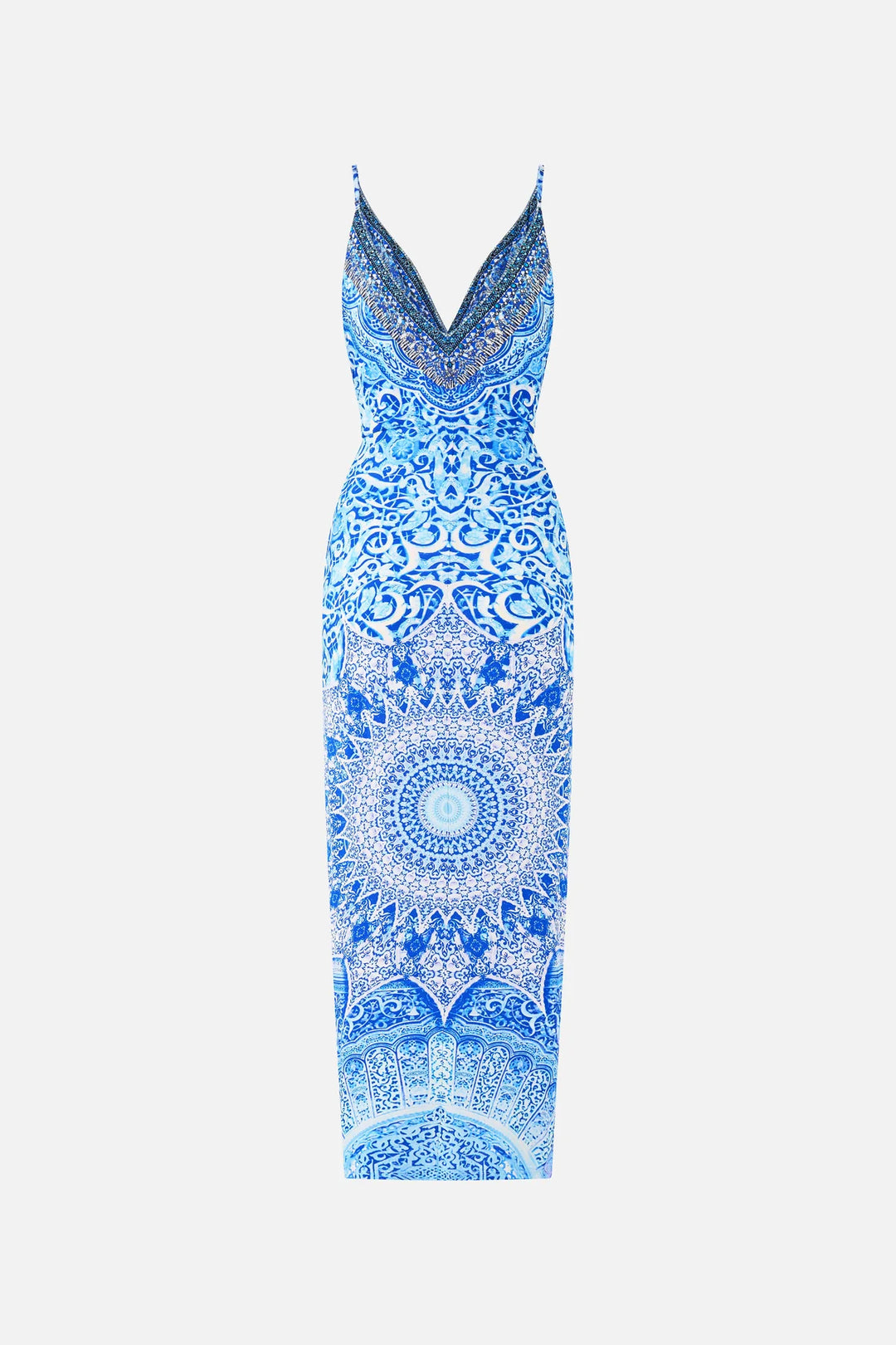 strappy dress with twist front - The bosphorous