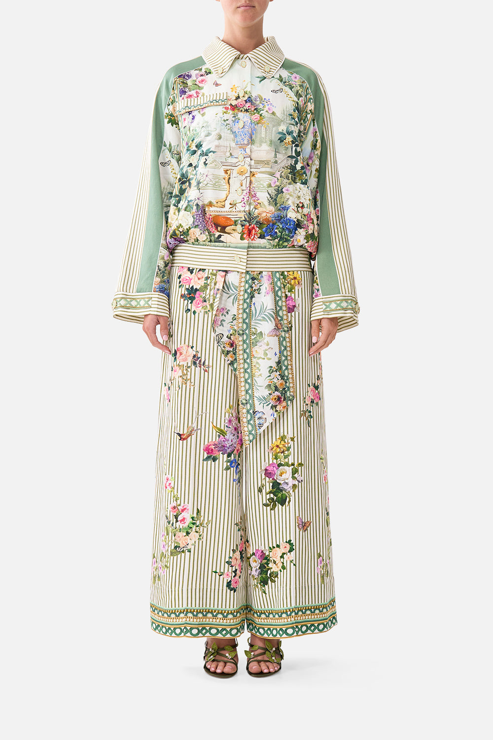 BOXY BUTTON FRONT JACKET WITH POCKET DETAIL - ART FOR THE EMPRESS