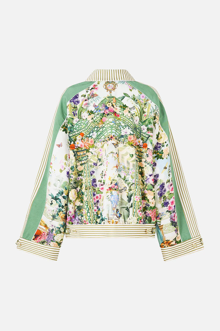 BOXY BUTTON FRONT JACKET WITH POCKET DETAIL - ART FOR THE EMPRESS
