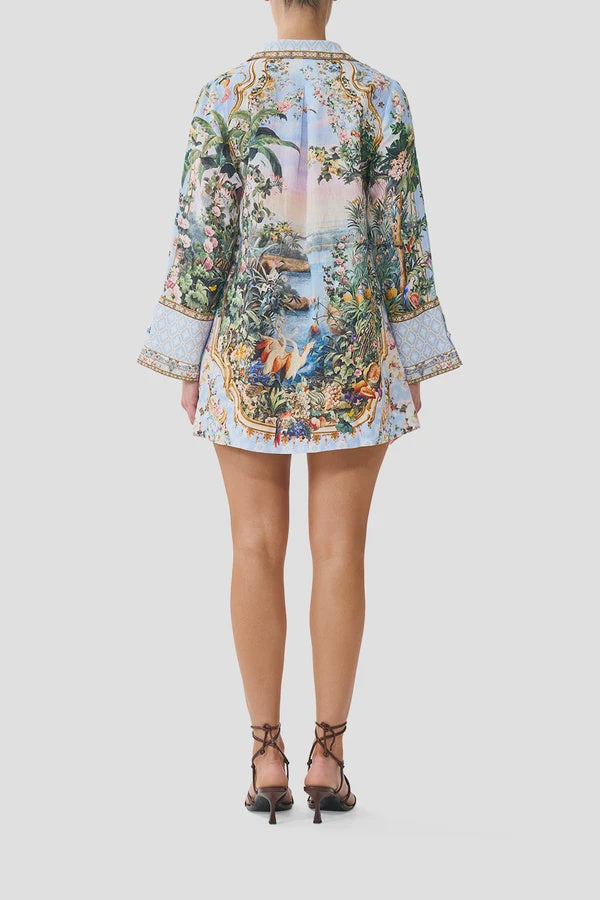 LONG SLEEVE TUNIC DRESS - SISI SOCIETY