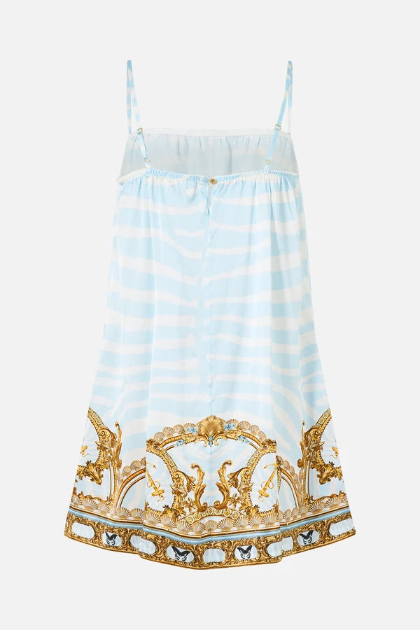 Square Neck Short Slip Dress - Spirit of Stripes Spirstri