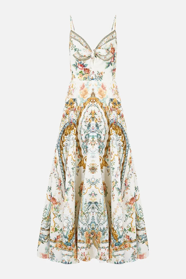 Long Dres With Tie Front -Ballad Of The Bibliothèque