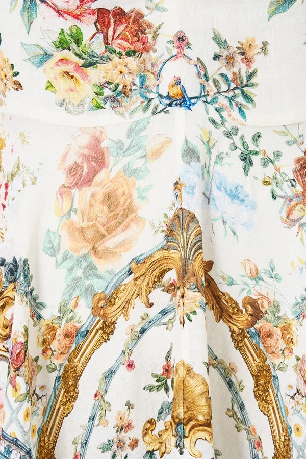 Long Dres With Tie Front -Ballad Of The Bibliothèque