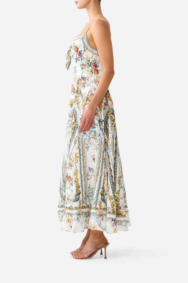 Long Dres With Tie Front -Ballad Of The Bibliothèque