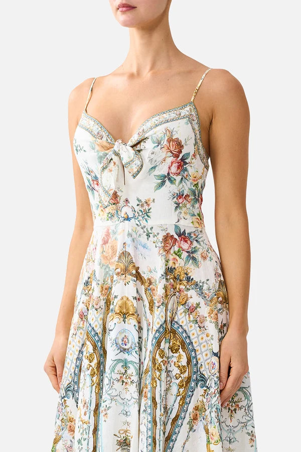 Long Dres With Tie Front -Ballad Of The Bibliothèque