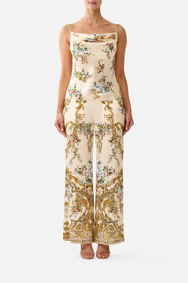 Minimal Wide Leg Pant - A Certain Je Ne Sais Quoi