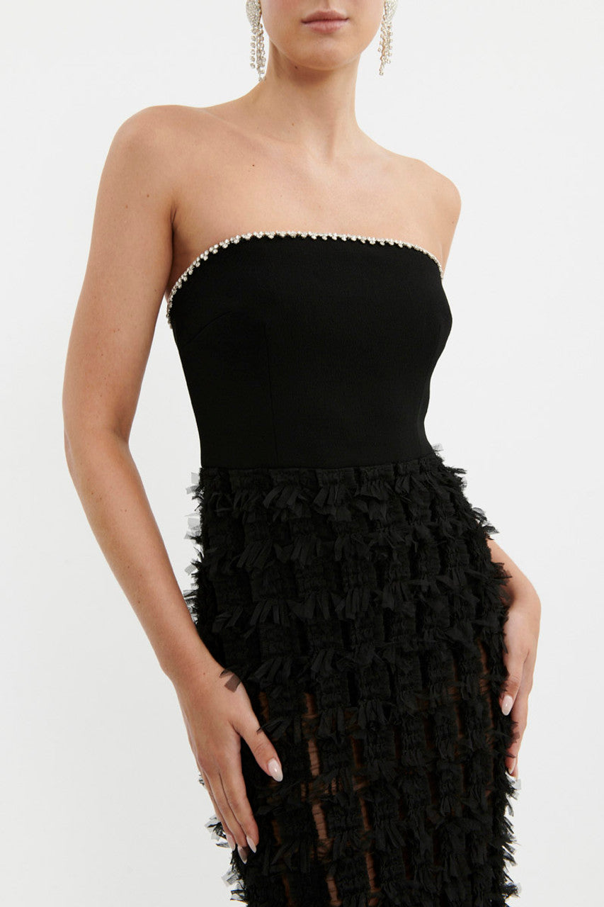 Cherie Amour Gown- Black