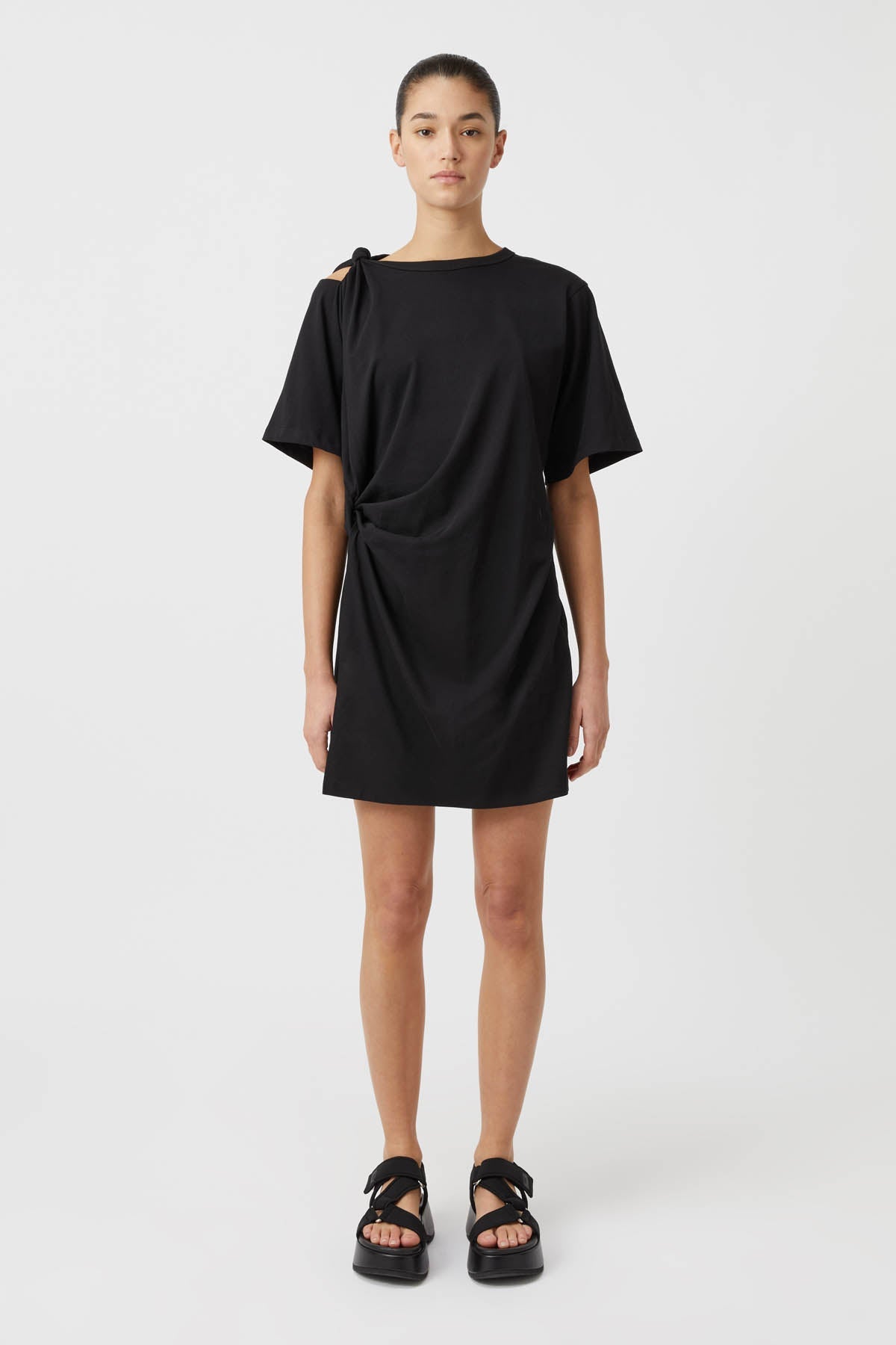 Anani Tee Dress - Black