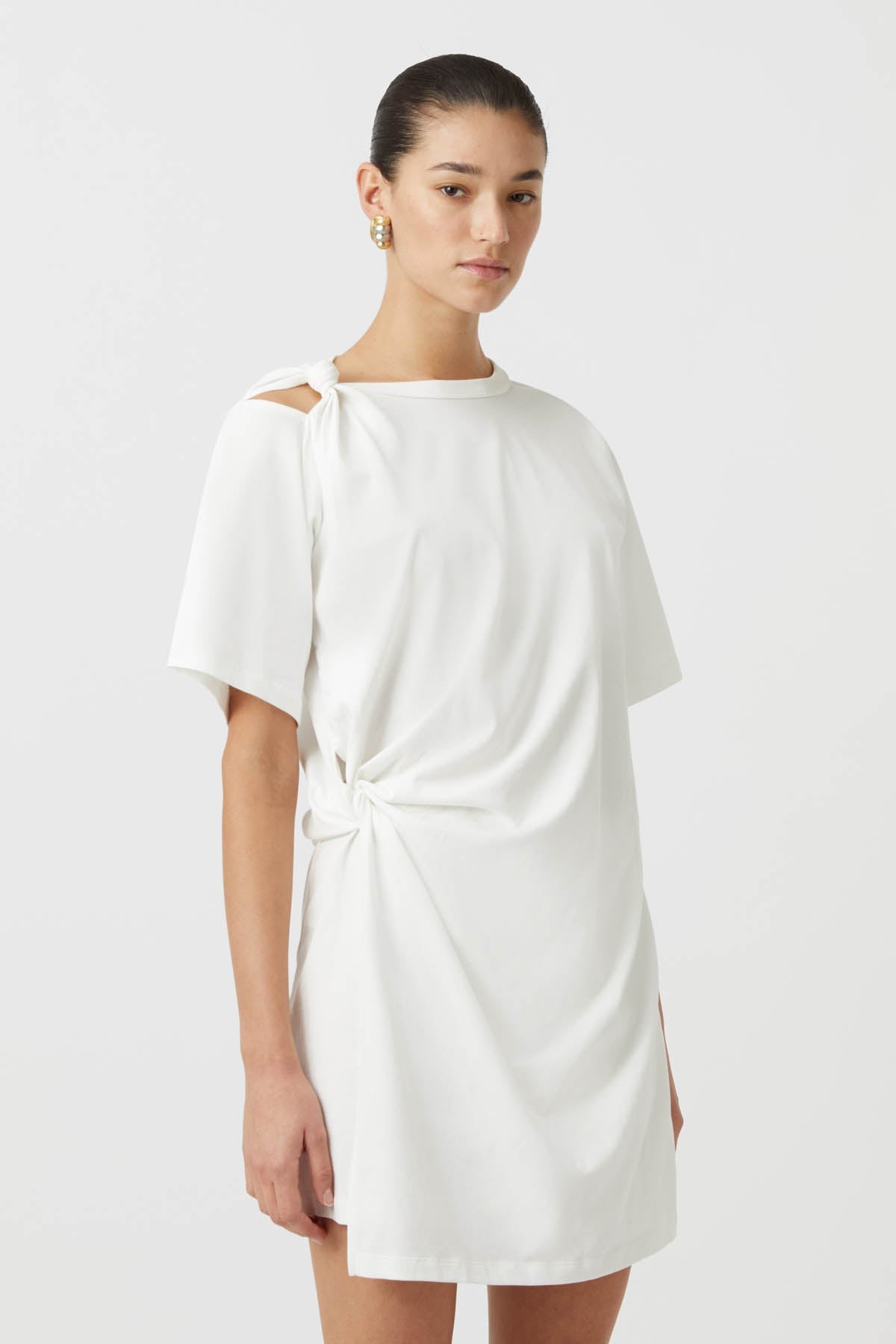 Anani Tee Dress - Soft White