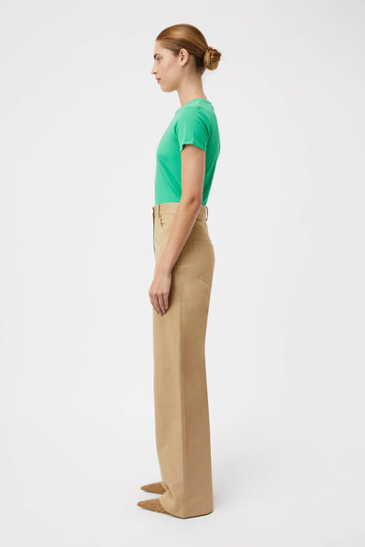 Mika High Waisted Pant - Fawn