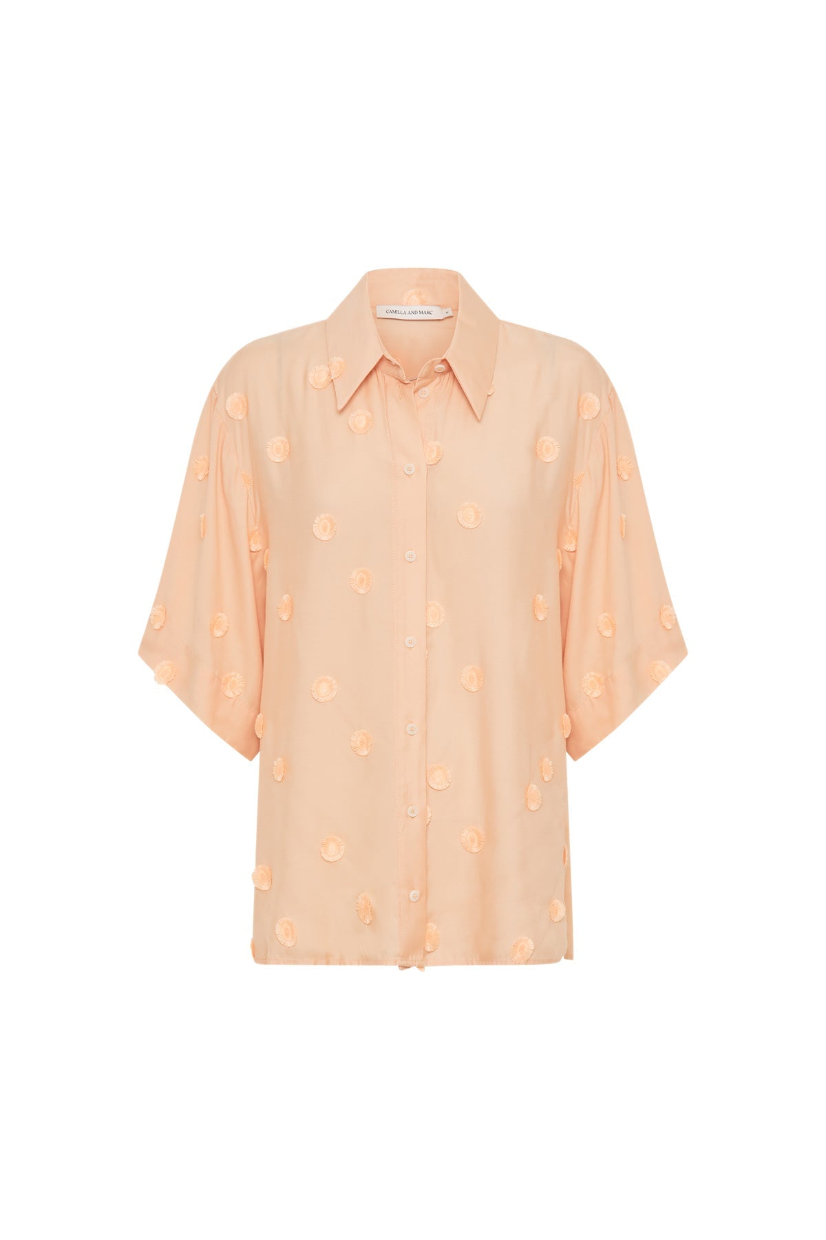 OTTILLIE SHIRT - APRICOT SORBET