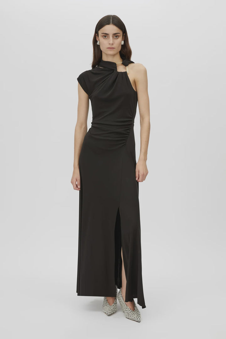 Allegra Midi Dress - Black