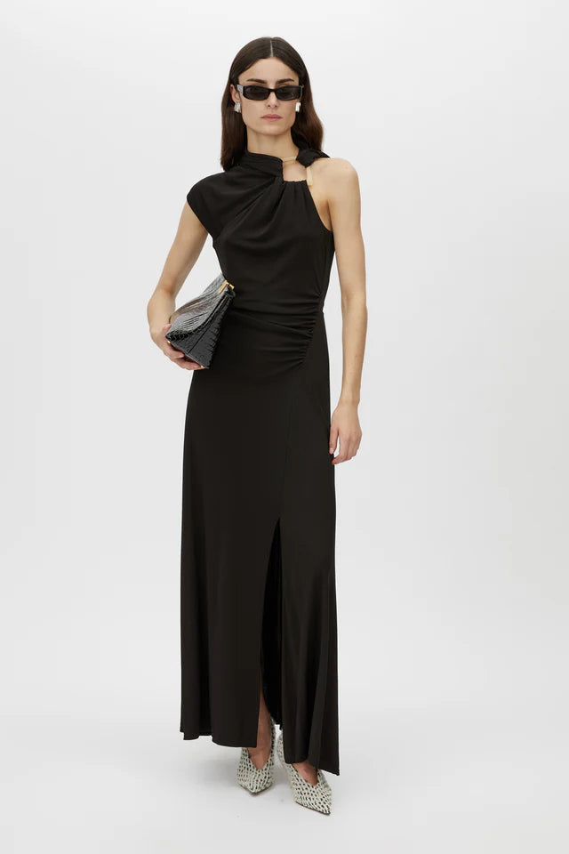 Allegra Midi Dress - Black