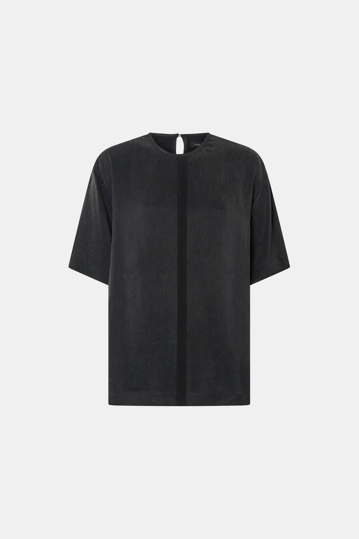 Allegro Satin Tee - Washed Black