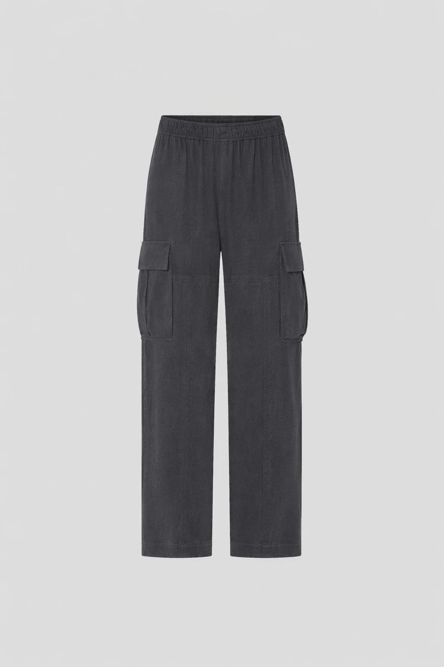 Allegro Satin Pant - Washed Black