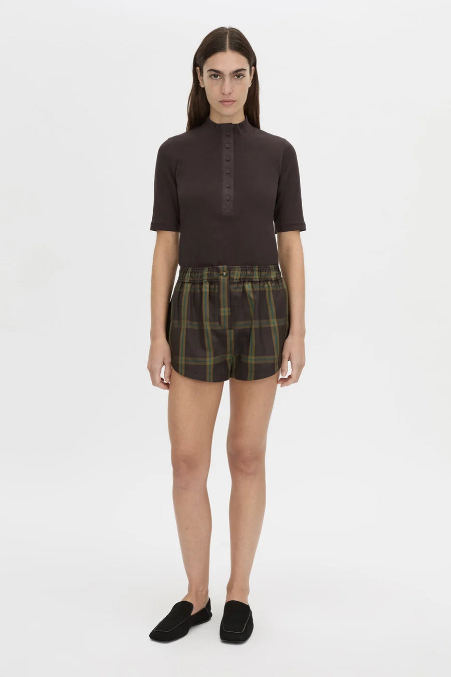 AUBREY ELBOW L/SLEEVE RIB TOP