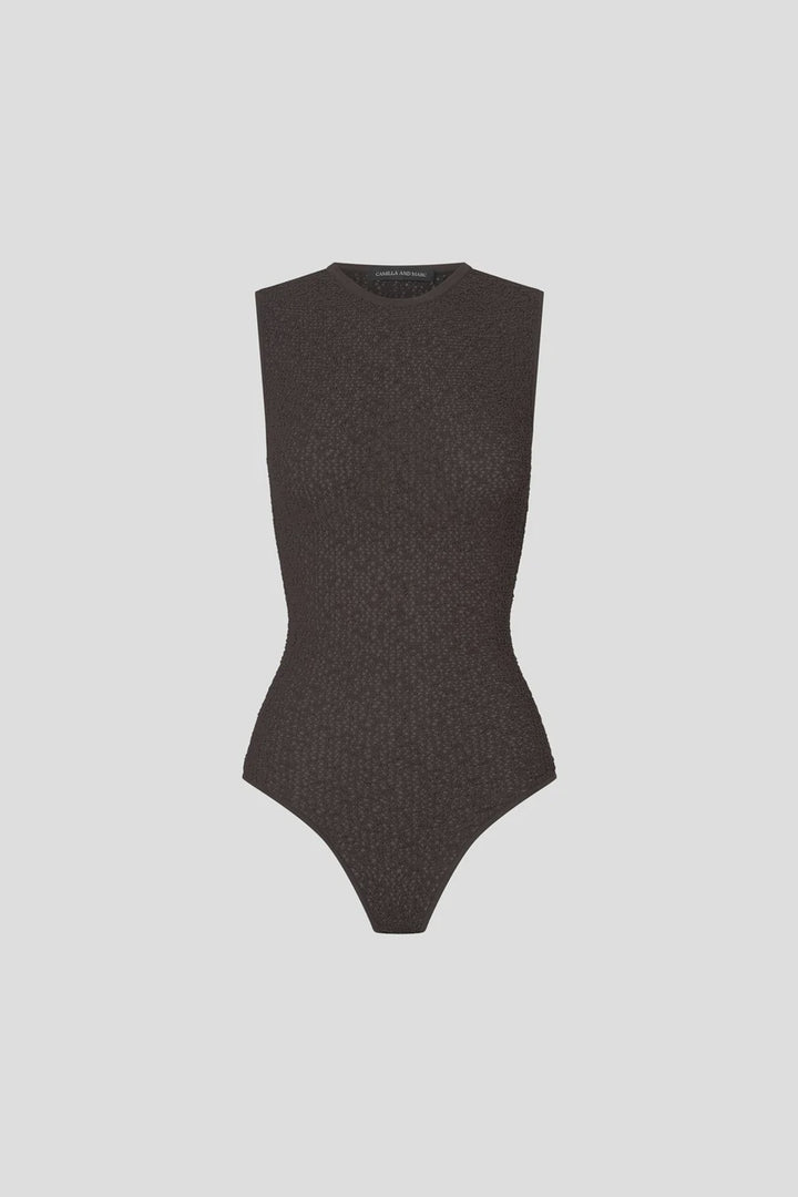 Carey Knit Bodysuit - Espresso